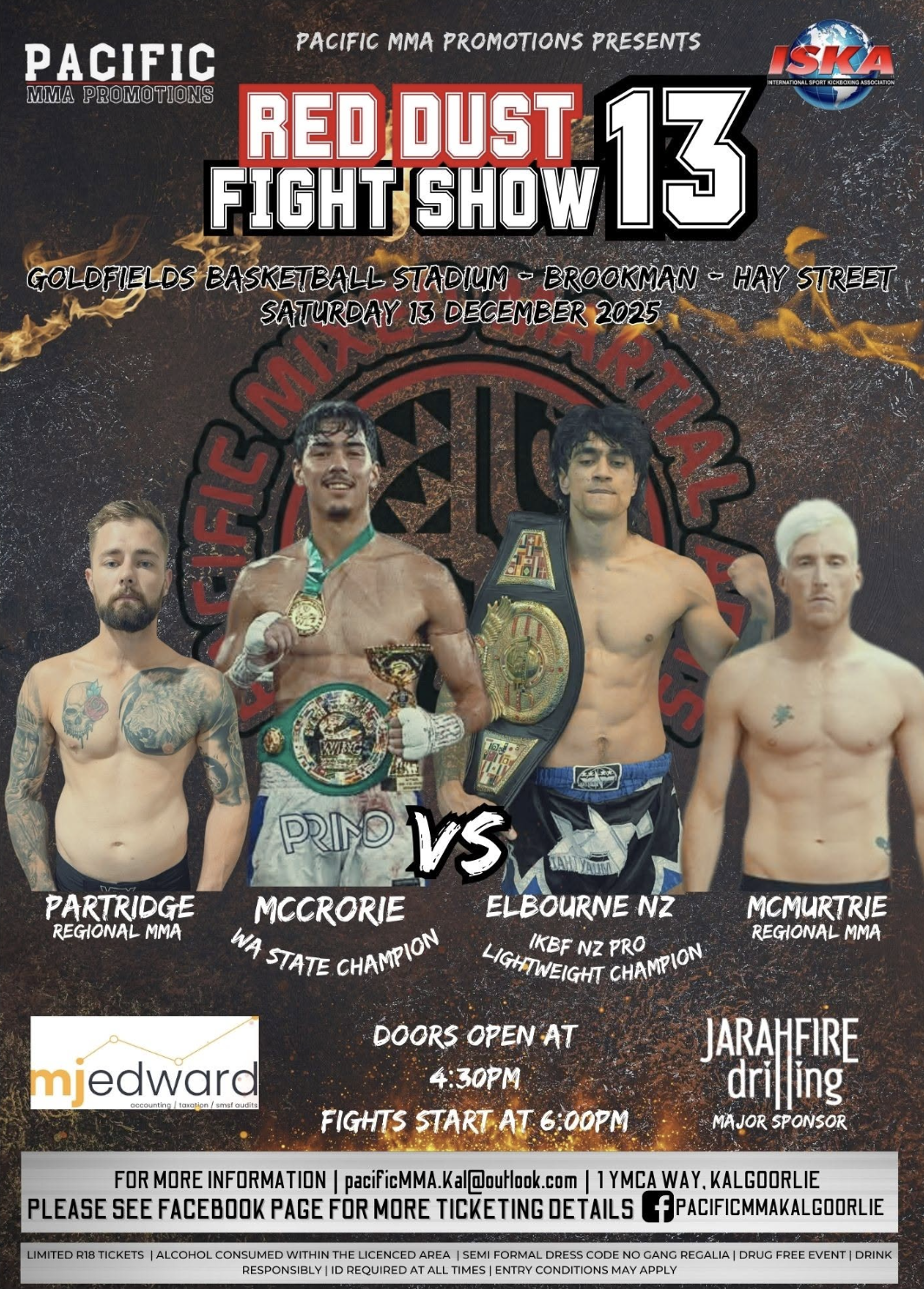 Red Dust Fight Show 13 poster