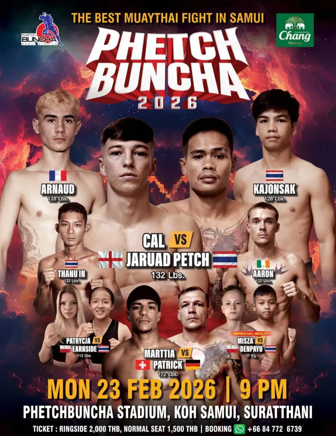 Phetch Buncha Stadium (23.02.2026) poster
