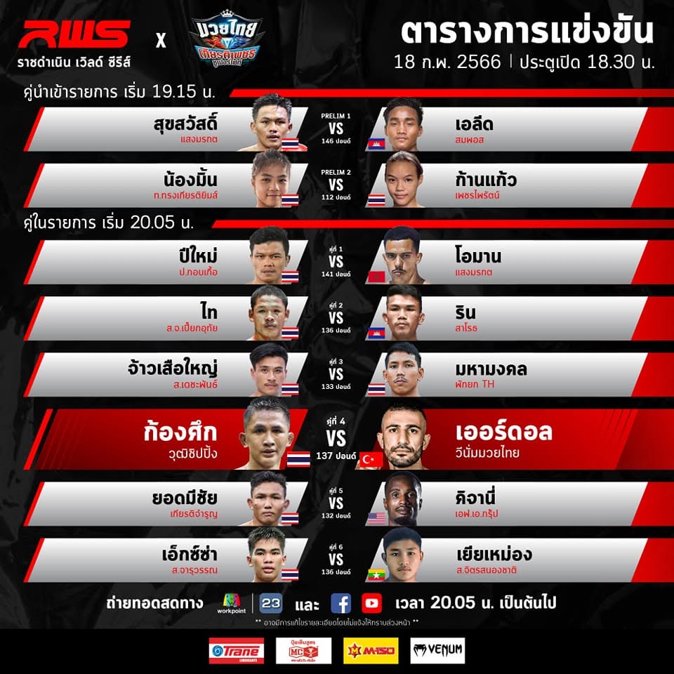 Rajadamnern World Series 25 poster