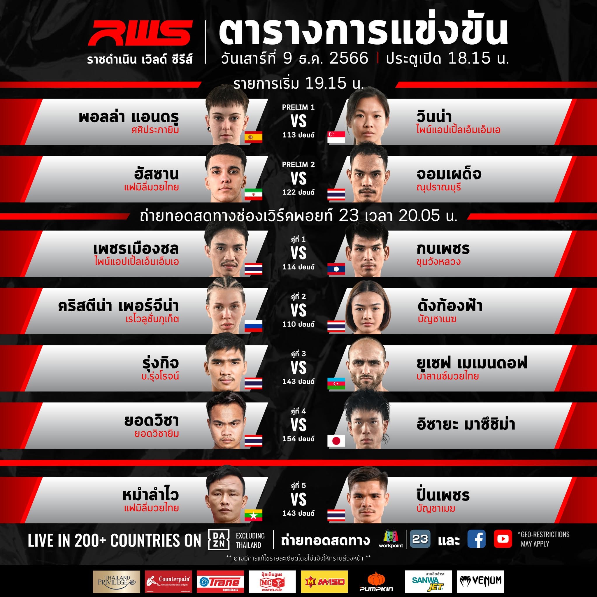 Rajadamnern World Series 66 poster