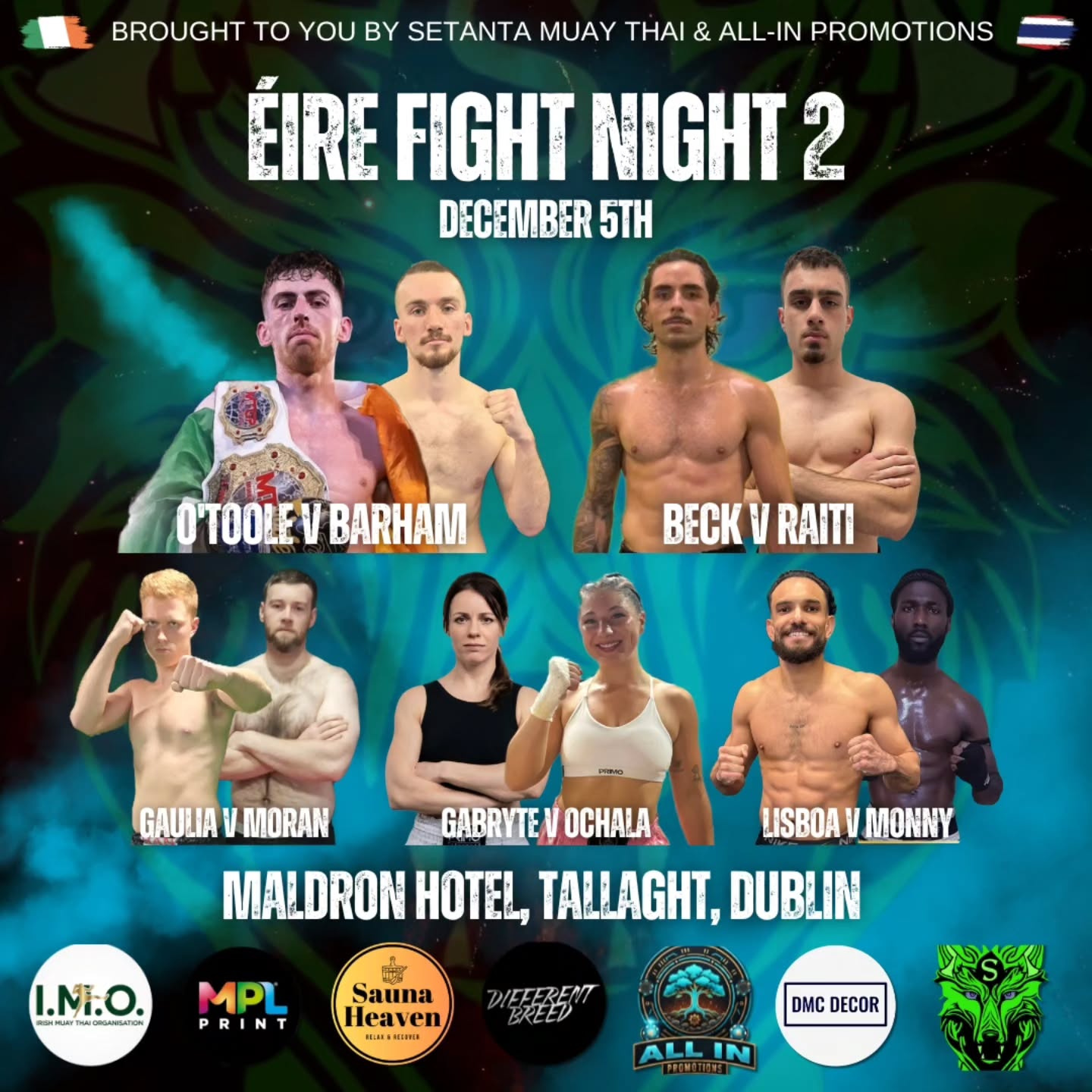 Eire Fight Night 2 poster