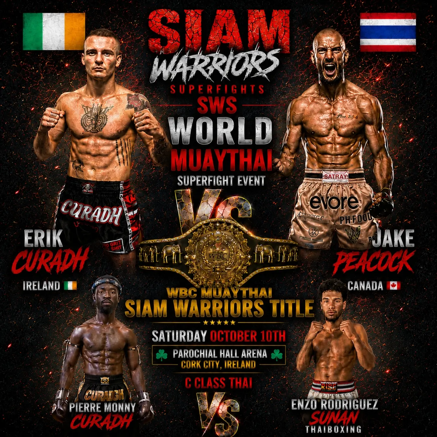 Siam Warriors Super Fights poster