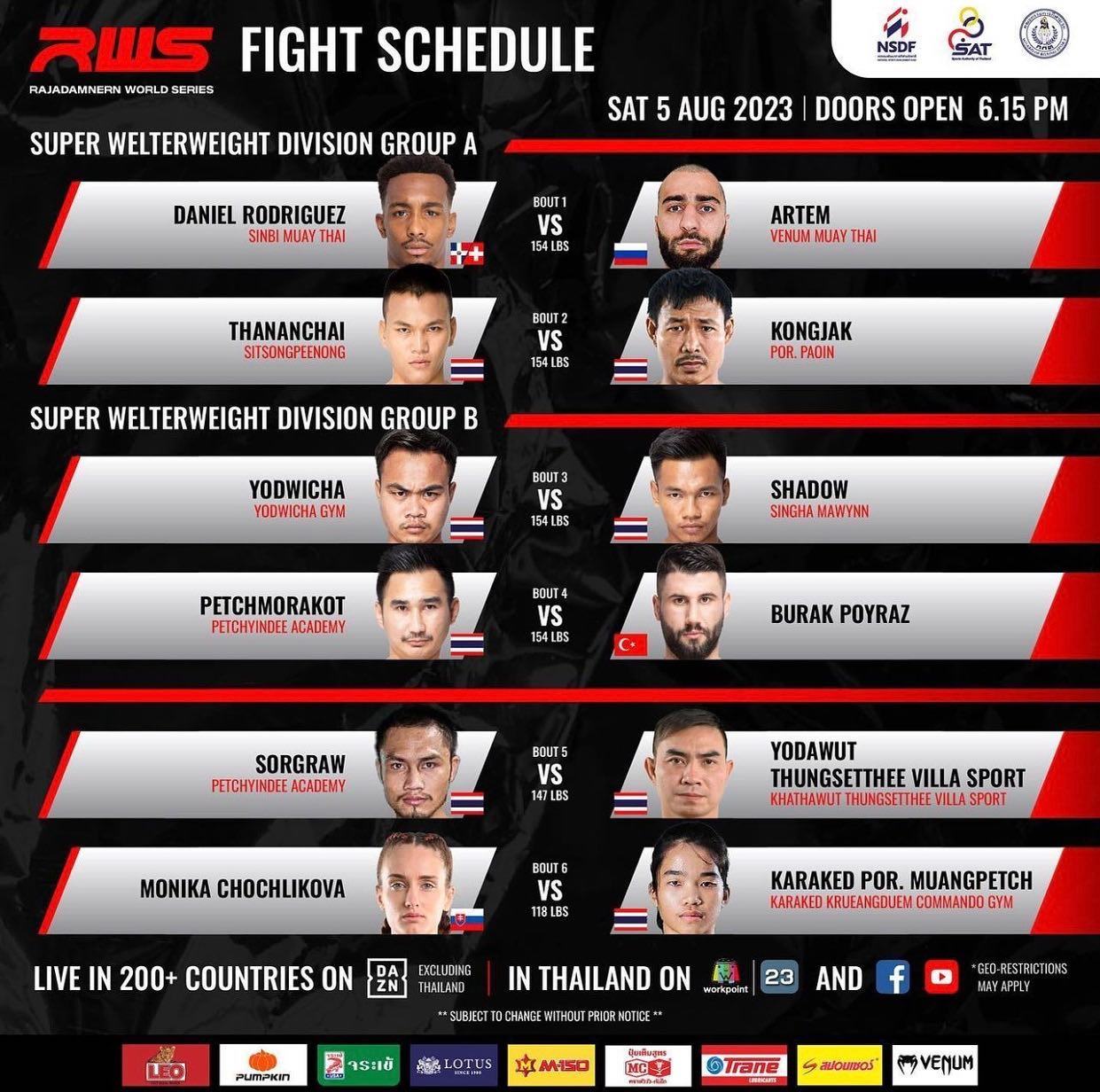 Rajadamnern World Series 48 poster