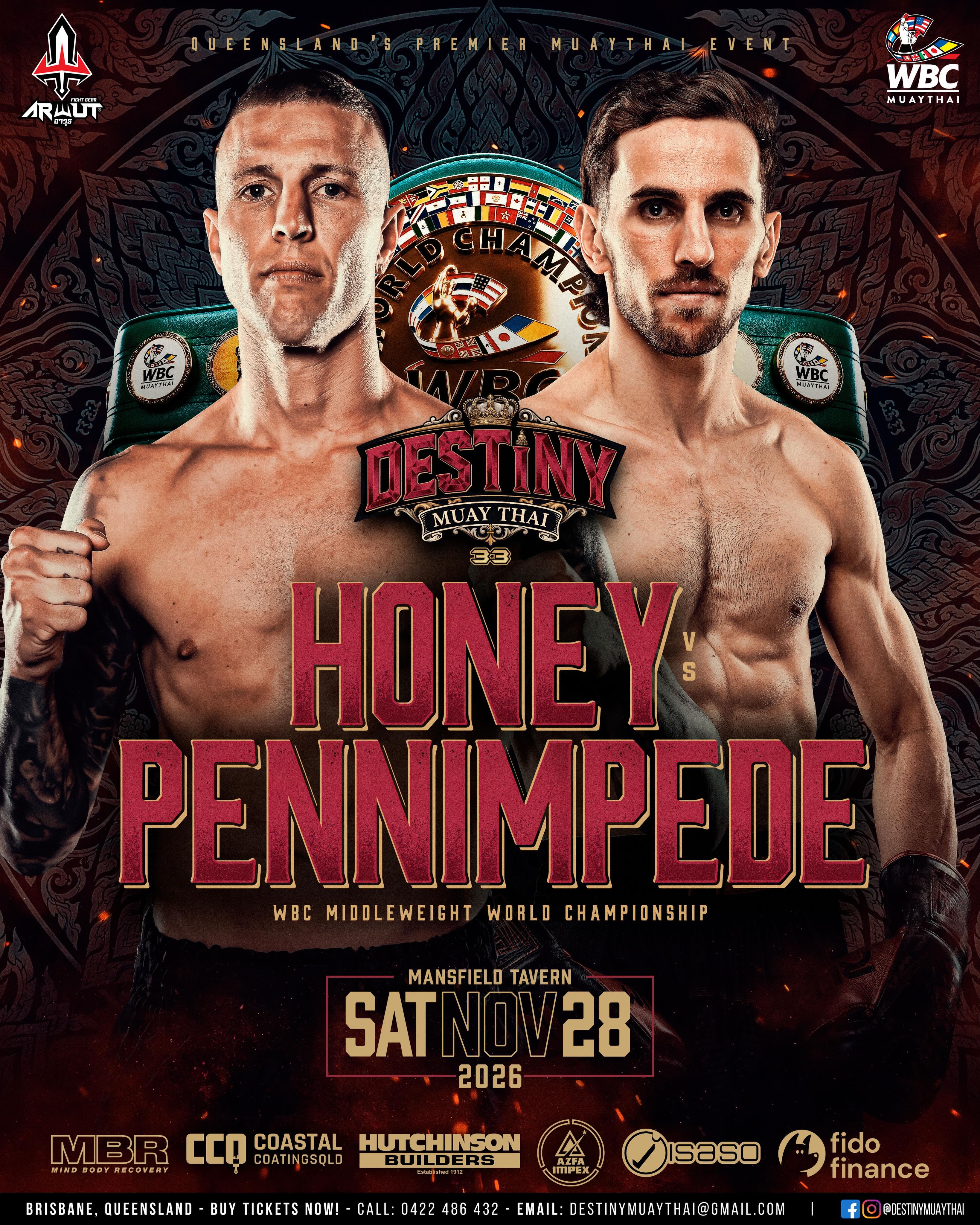 Destiny Muay Thai 33 poster