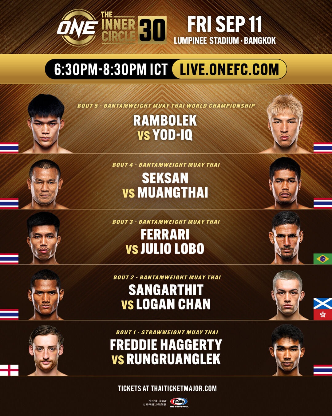 ONE The Inner Circle 30 poster