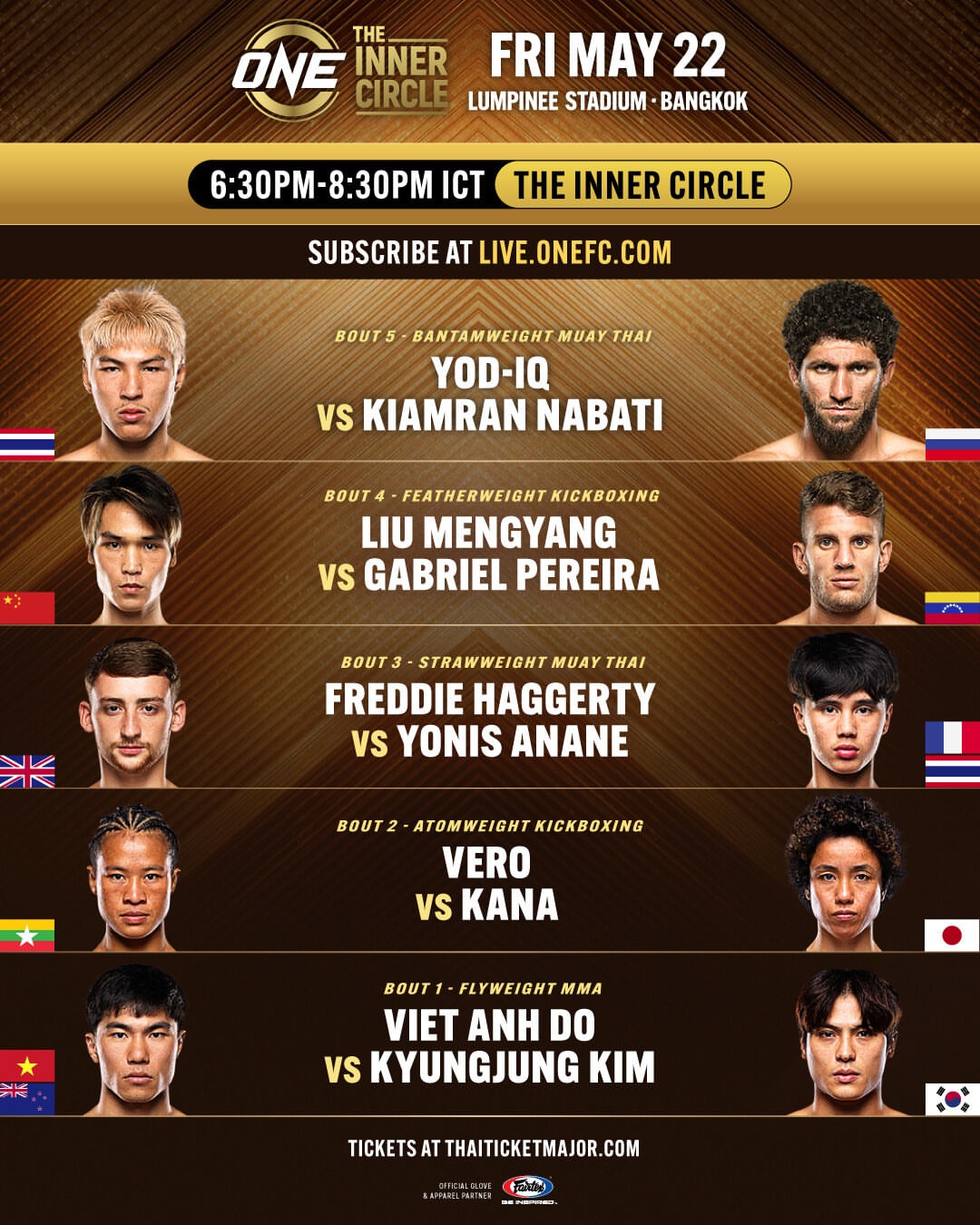 ONE The Inner Circle 15 poster