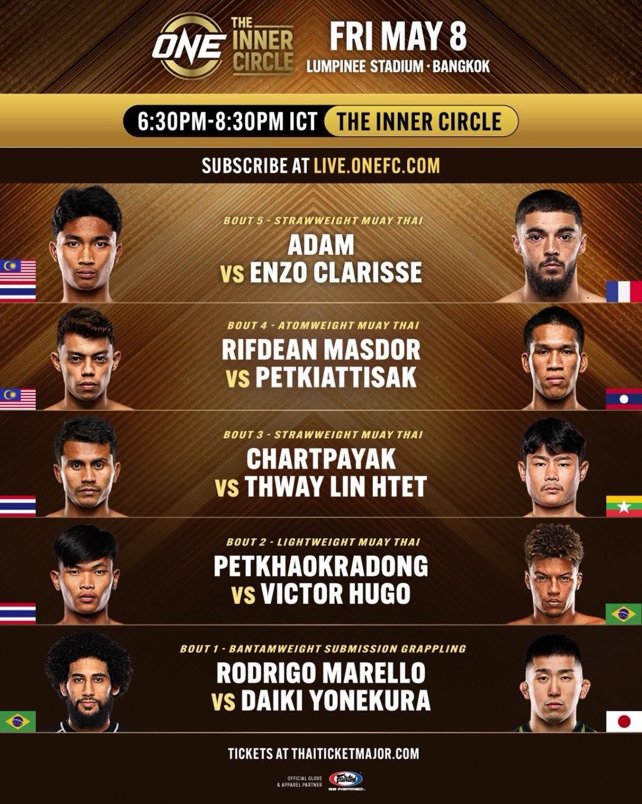 ONE The Inner Circle 13 poster