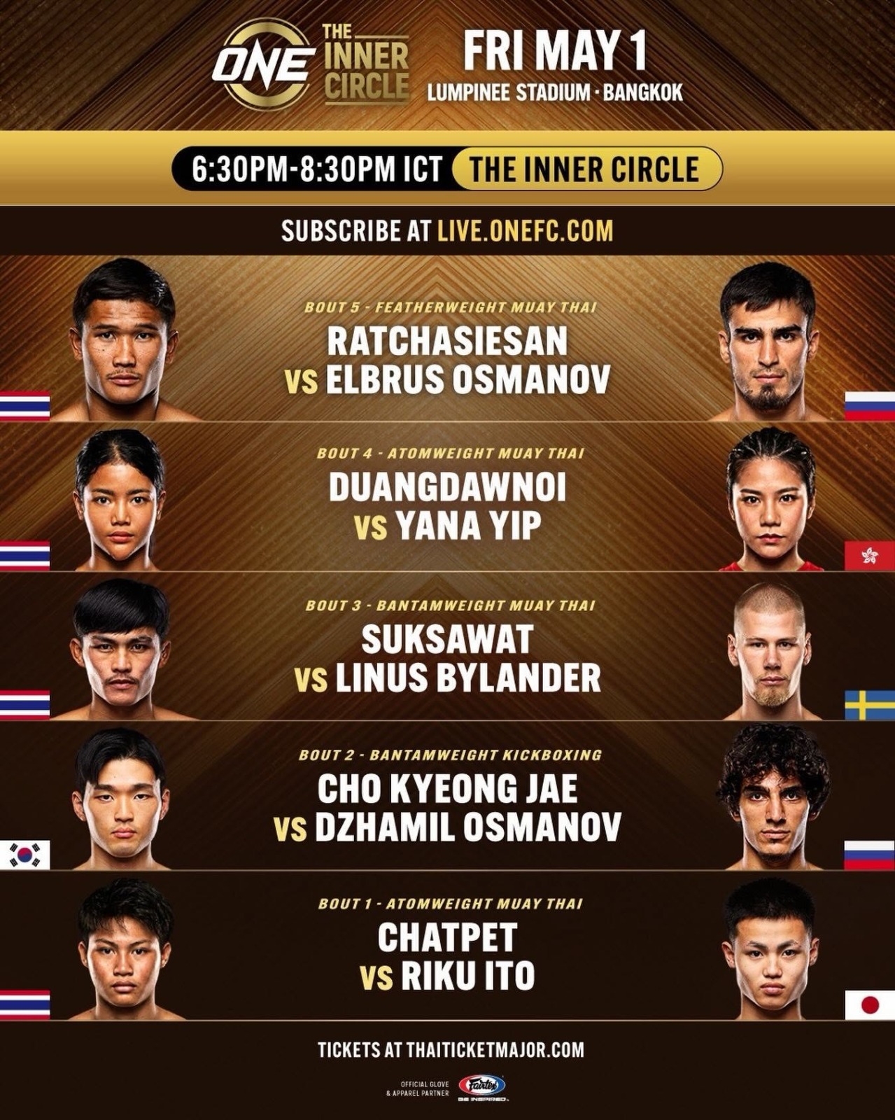 ONE The Inner Circle 12 poster