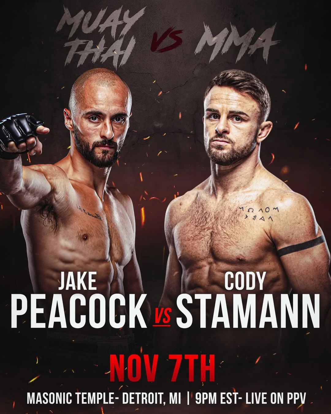 Mitten Muay Thai 11 poster