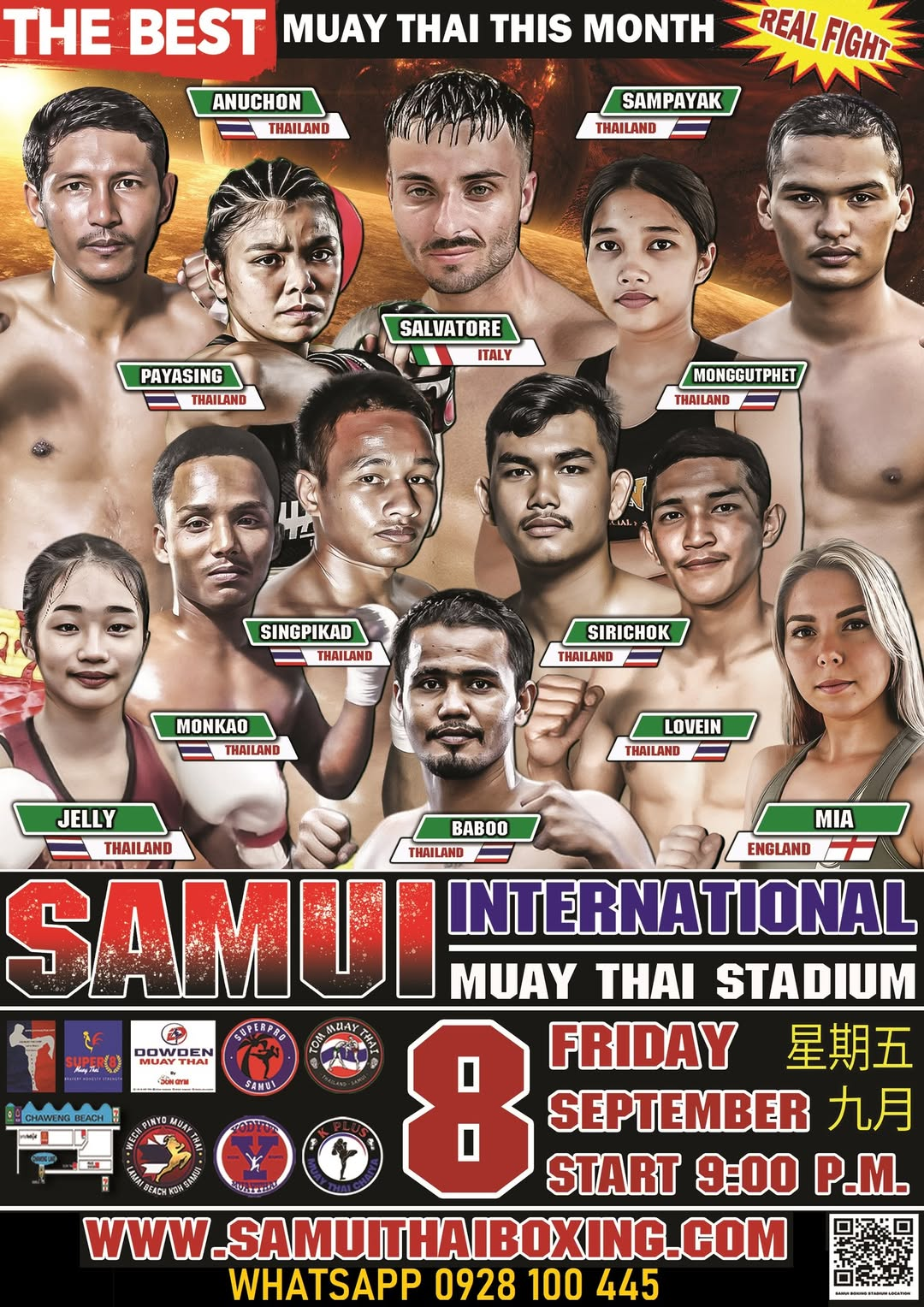 Samui International Stadium (08.09.2023) poster