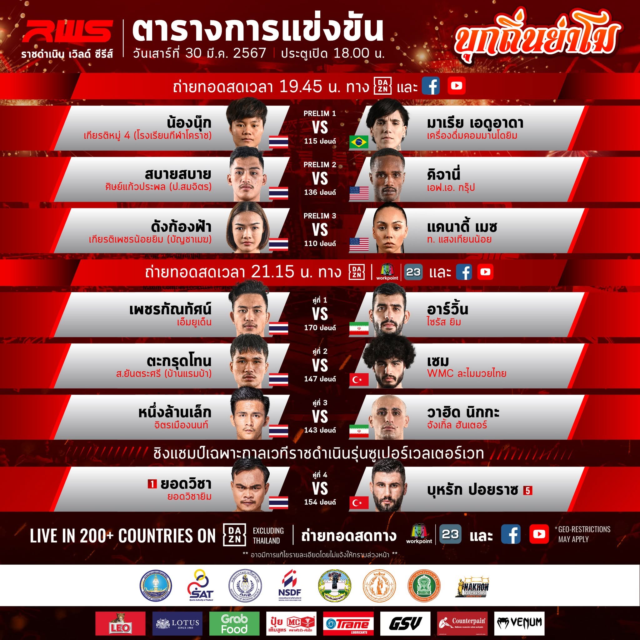Rajadamnern World Series 81 poster