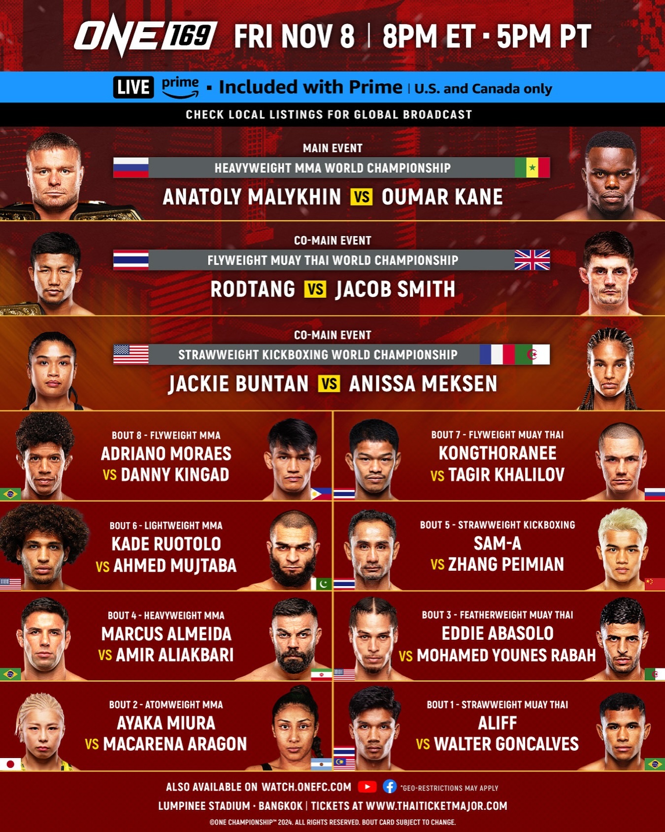 ONE 169 poster