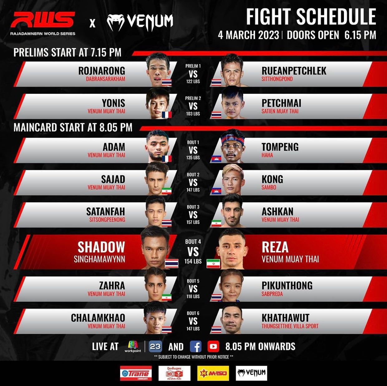 Rajadamnern World Series 27 poster