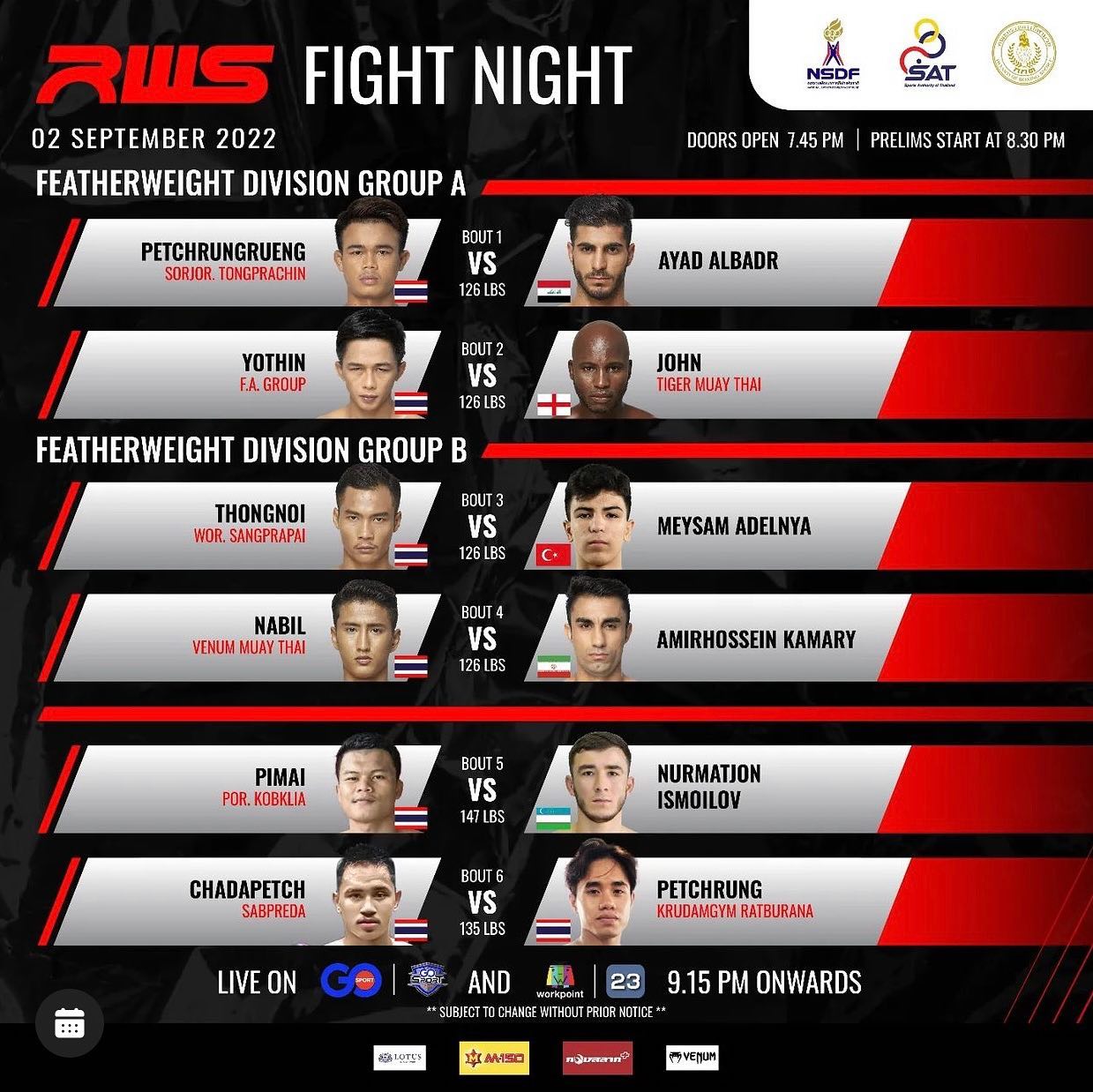 Rajadamnern World Series 7 poster