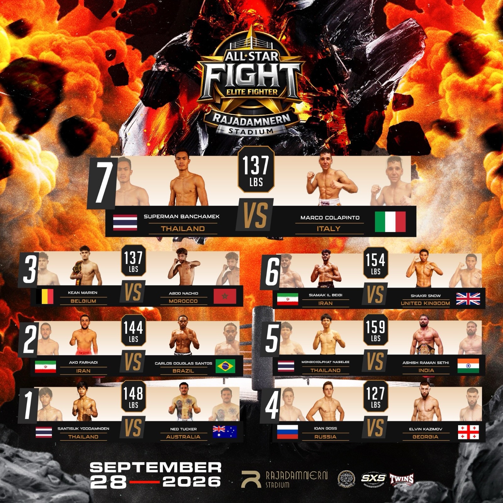All Star Fight (28.09.2026) poster