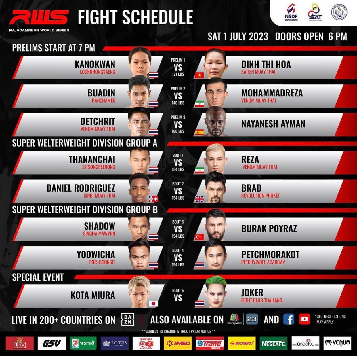Rajadamnern World Series 43 poster