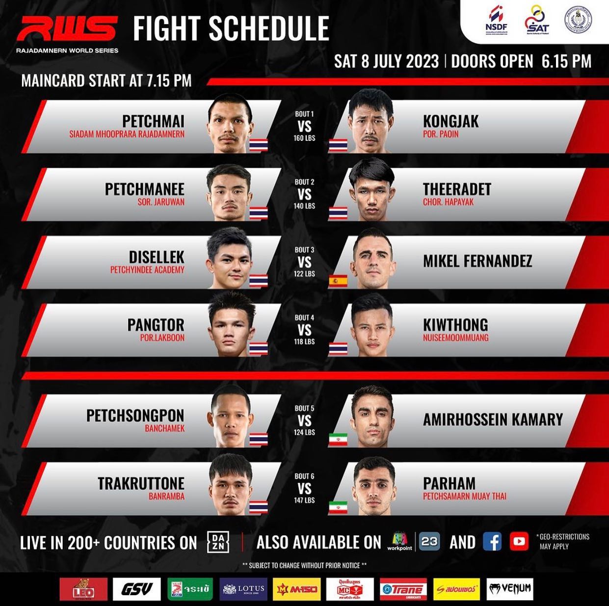 Rajadamnern World Series 44 poster