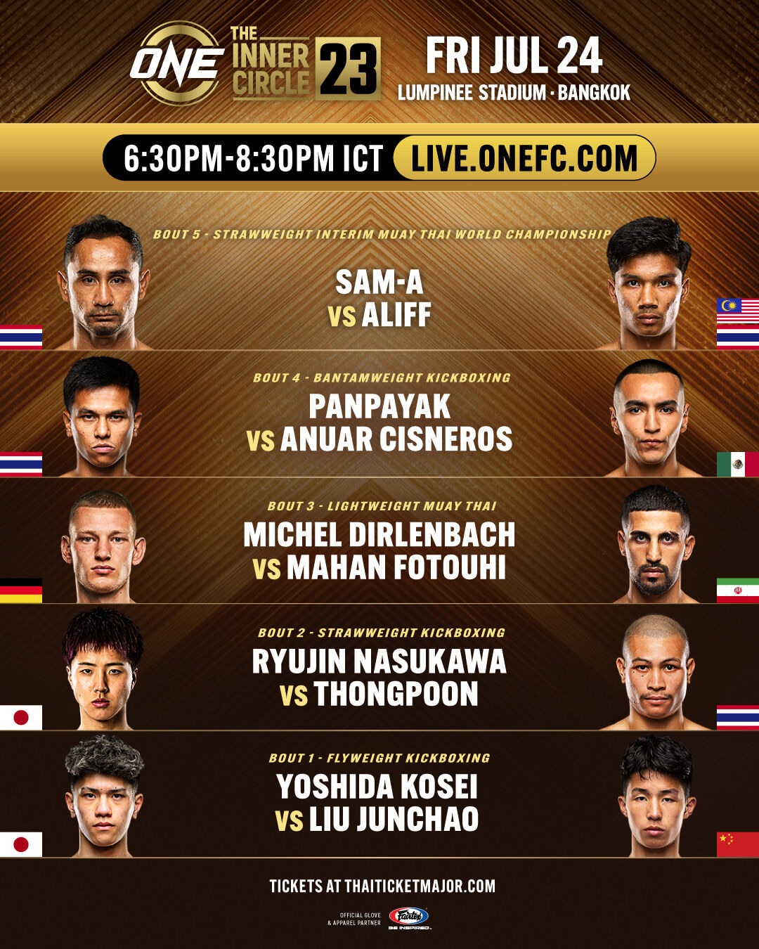 ONE The Inner Circle 23 poster