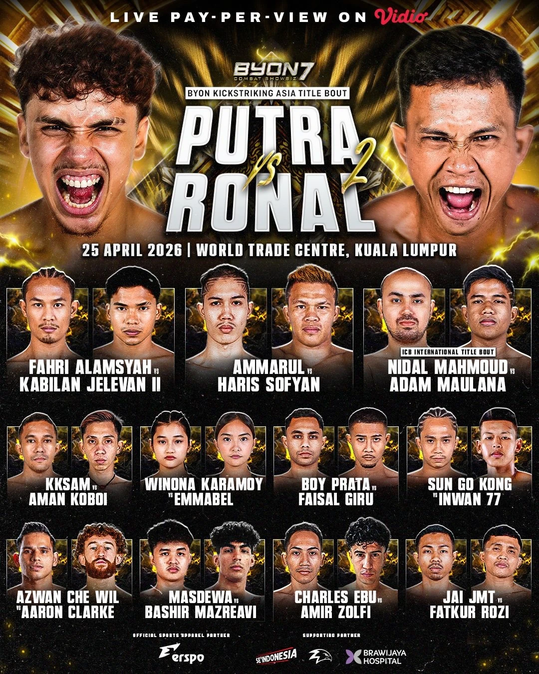 Byon Combat Showbiz 7 poster