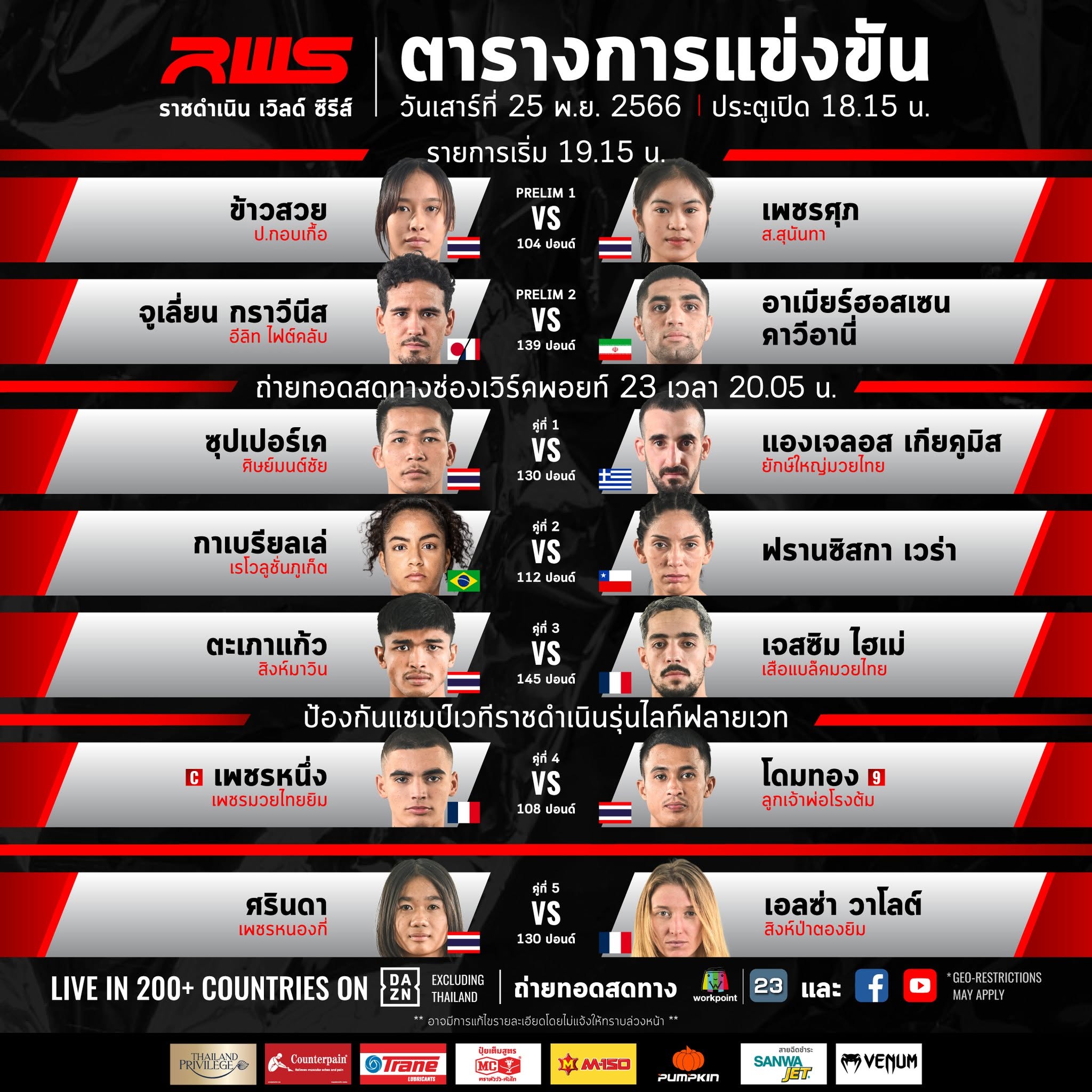 Rajadamnern World Series 64 poster