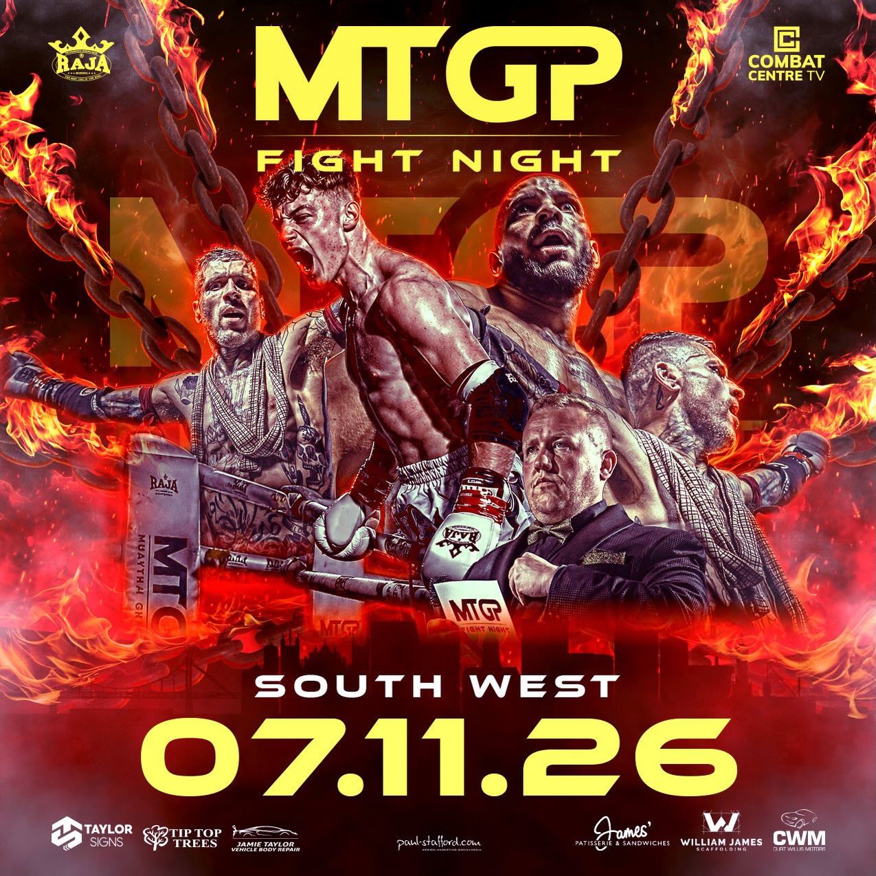 MTGP Fight Night - South West poster