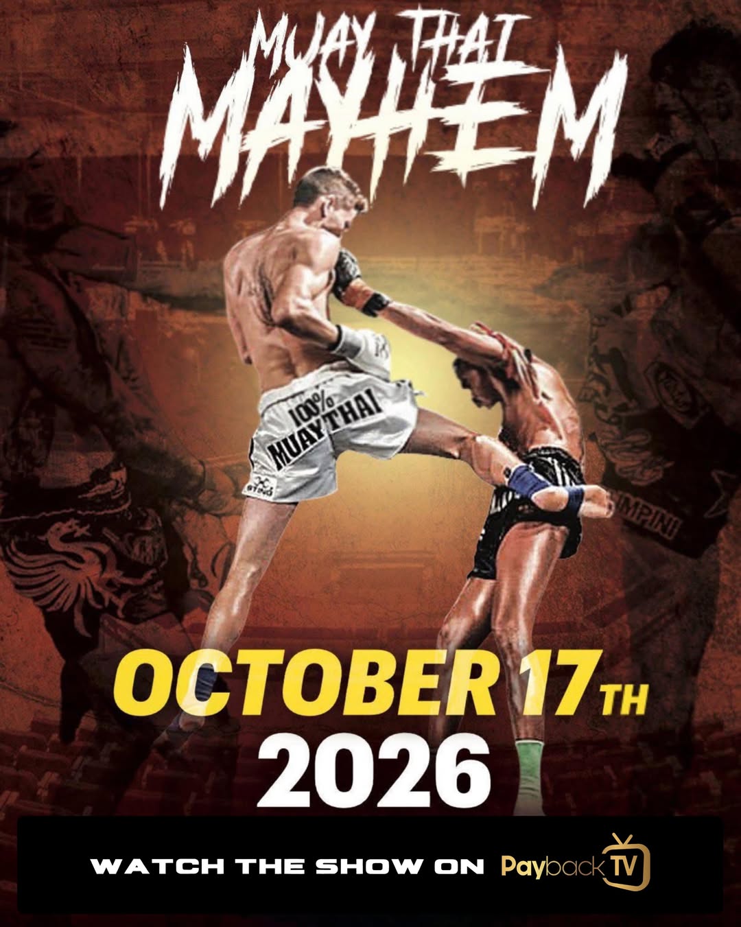 Muay Thai Mayhem poster