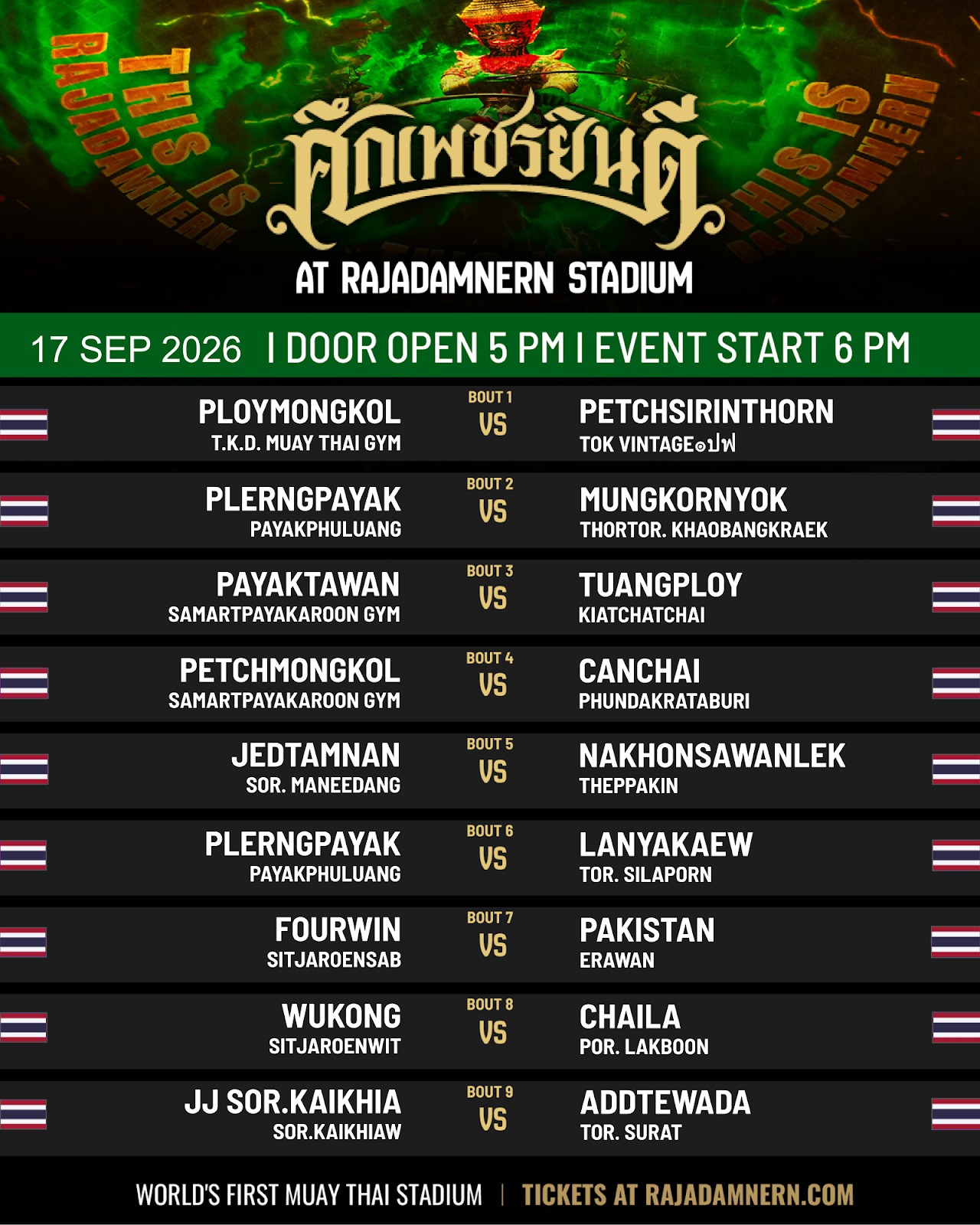 Petchyindee (17.09.2026) poster