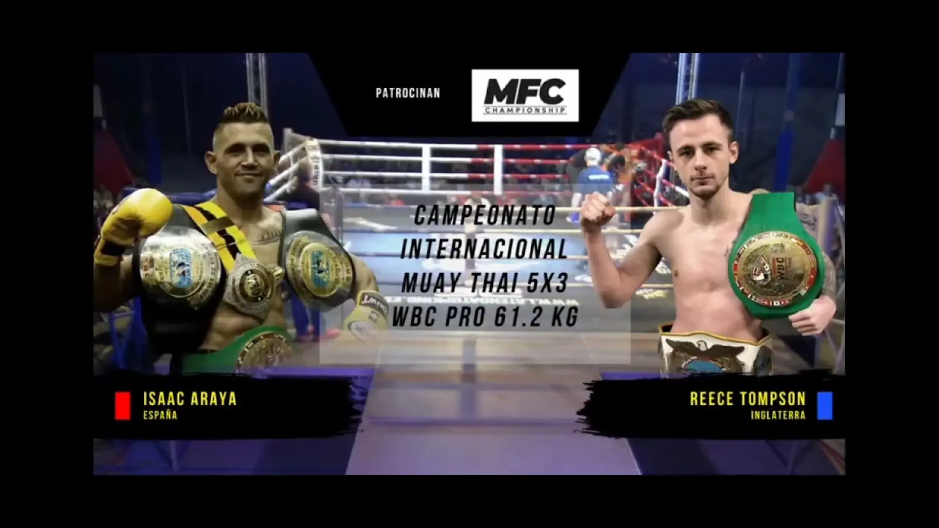 Isaac Araya vs Reece Thomson