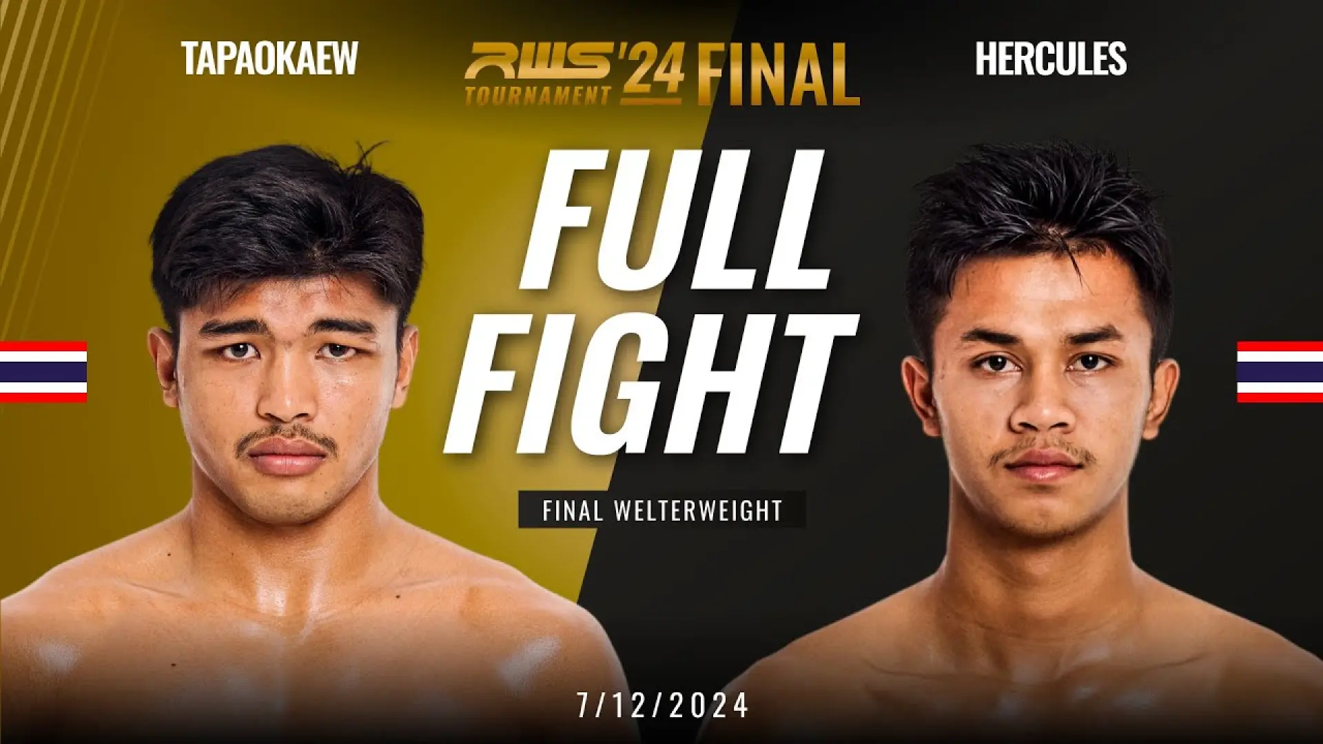 Tapaokaew Singha Mawynn vs Hercules Wor Chakrawut