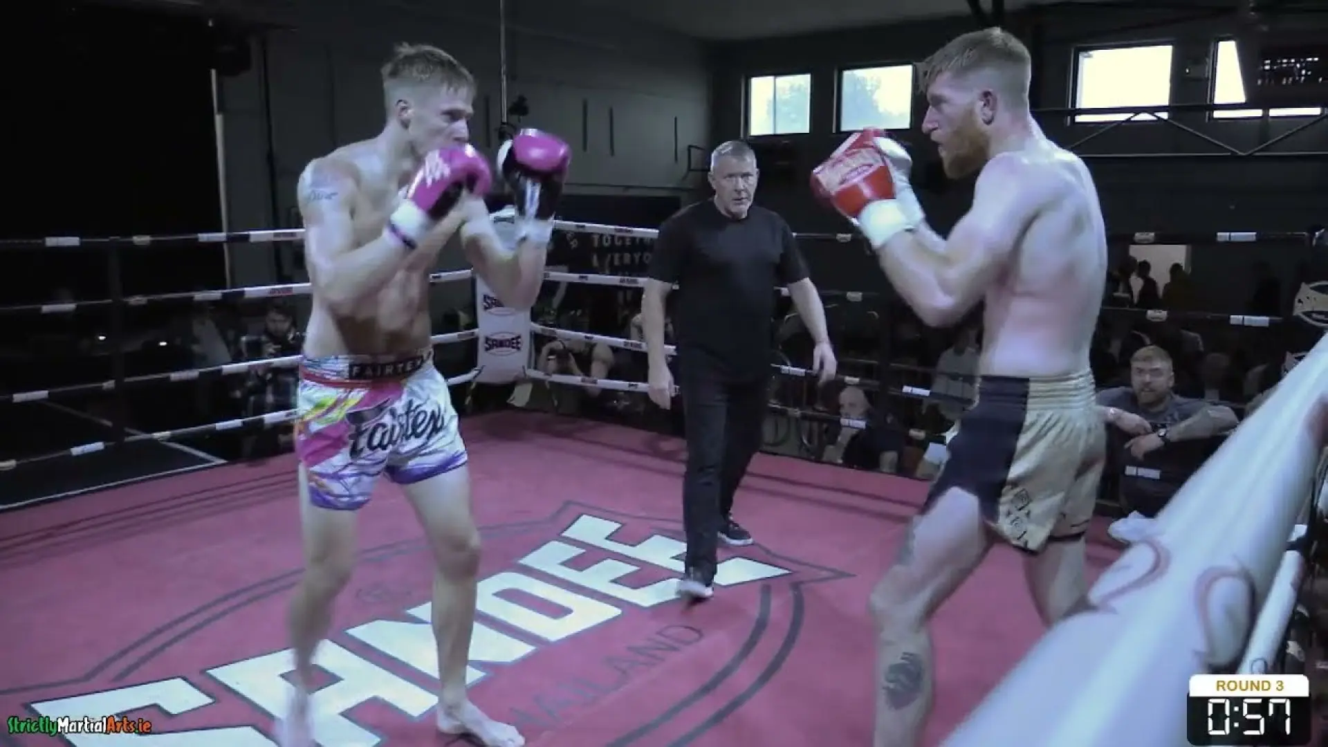 Gearoid O'Connell vs Tom Leahy (Fight Video)