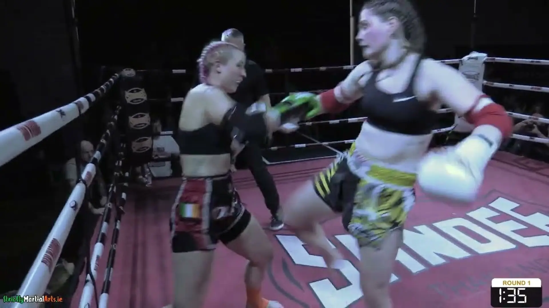 Aideen Mullins vs Bonnie Hehir (Fight Video)