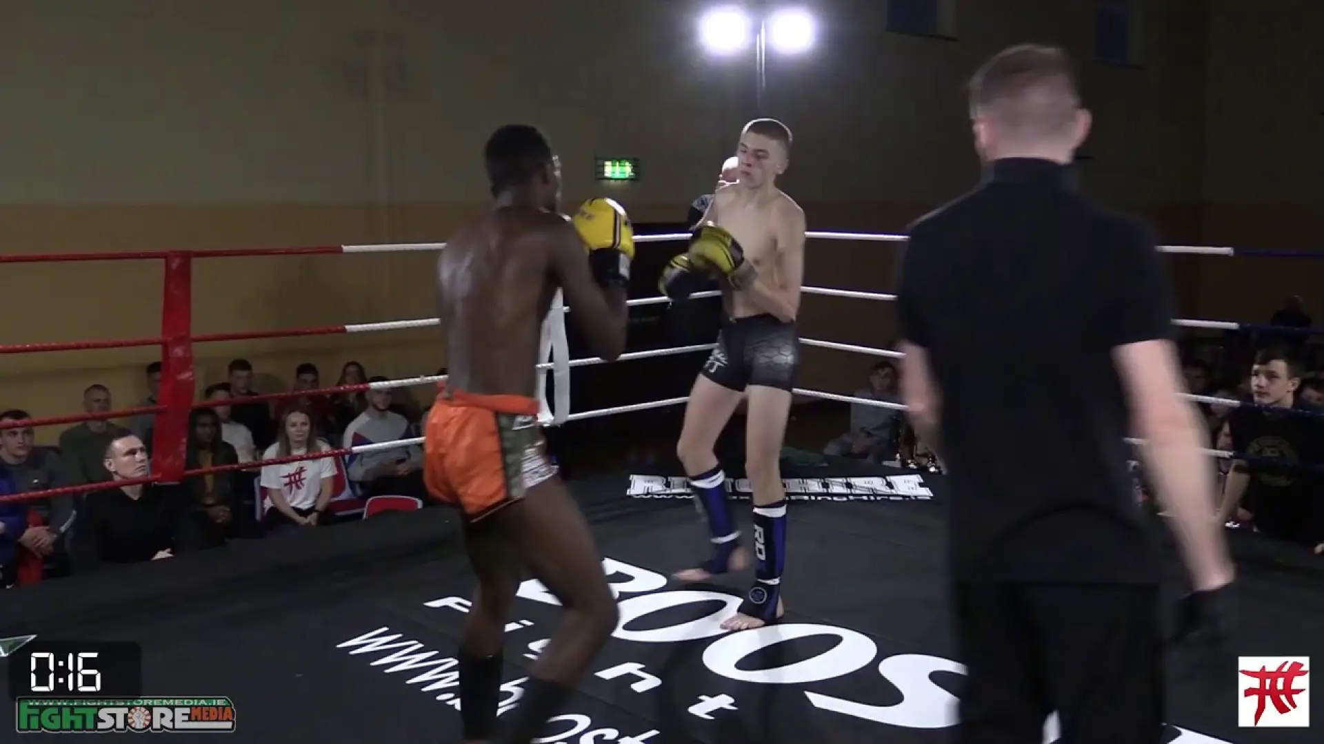 Nahom Wedi vs Shea Leathem (Fight Video)
