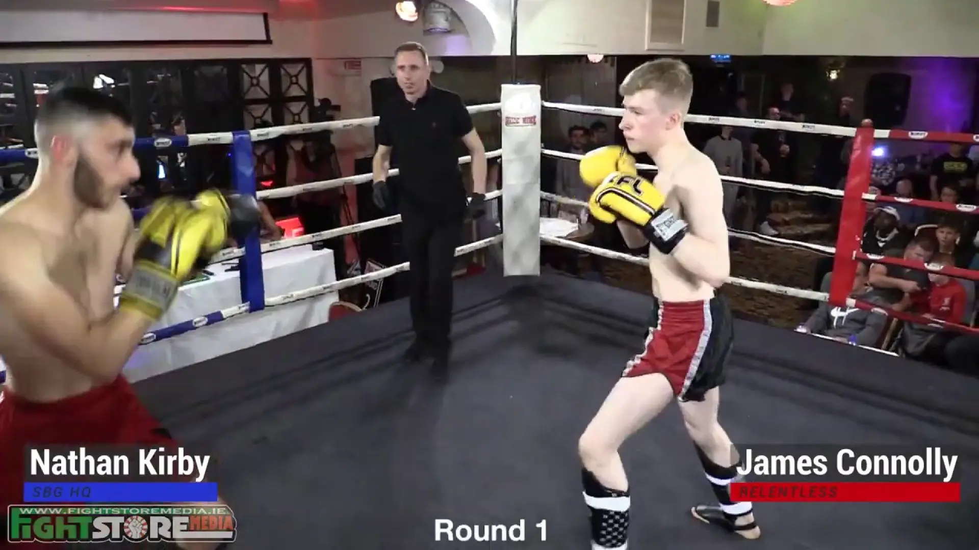James Connolly vs Nathan Kirby (Fight Video)