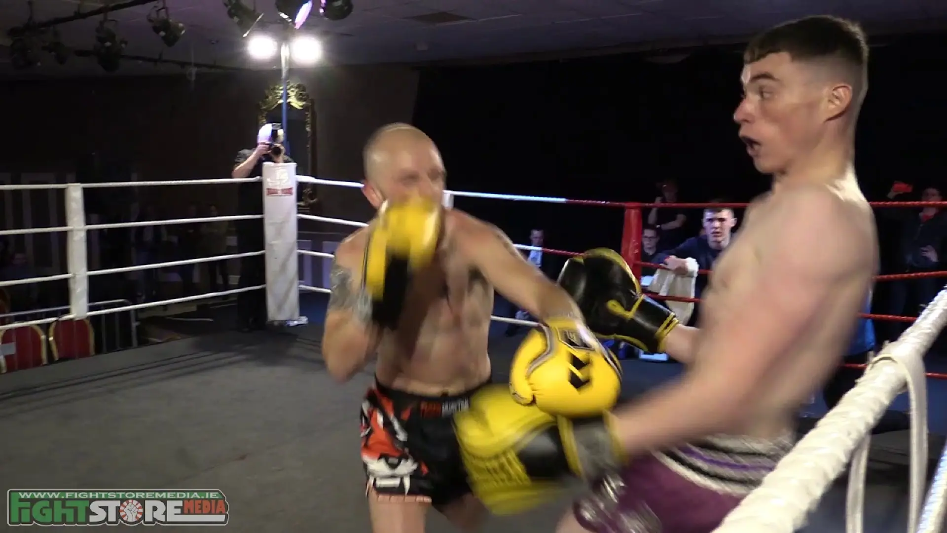 Darren O'Brian vs David McArdle (Fight Video)