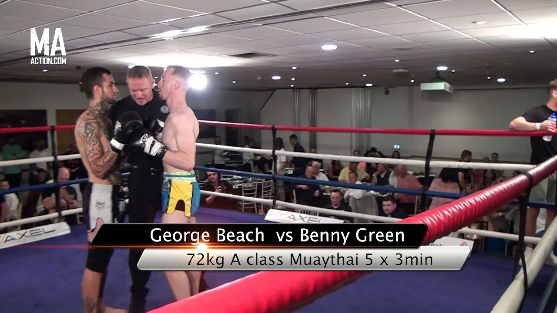 George Beach vs Benny Green (Fight Video)