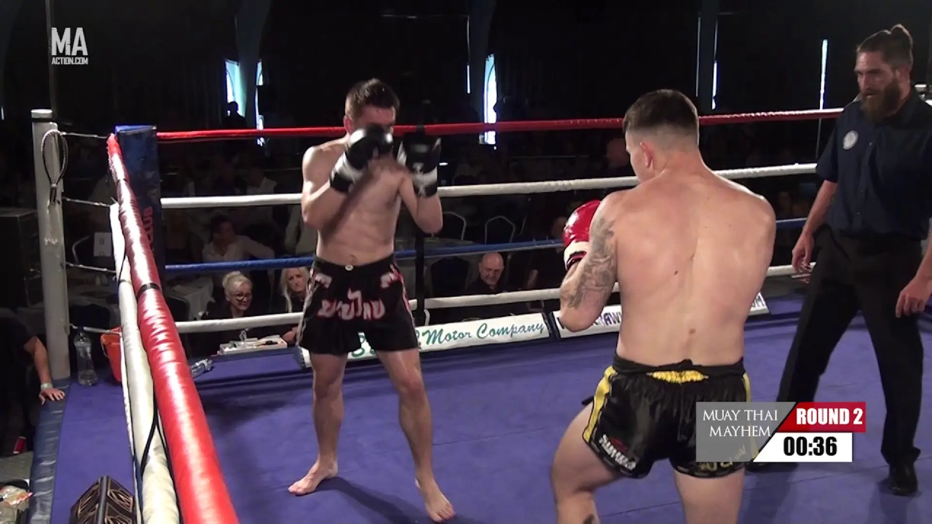 Rupert Thorpe vs Rob Edgley (Fight Video)