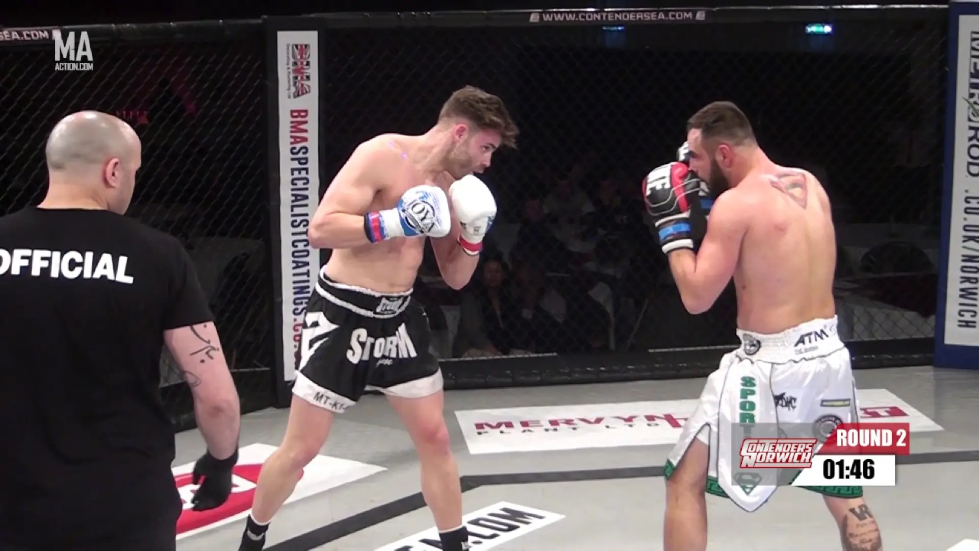 Chrissy Gabriel vs Mindaugas Mateliunas (Fight Video)