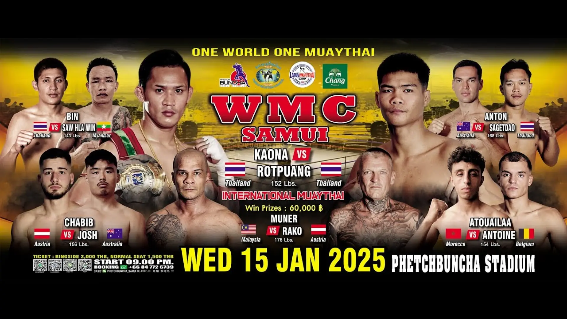 Harry Moore vs Yokkaw Chor Sukmayims (Fight Video)