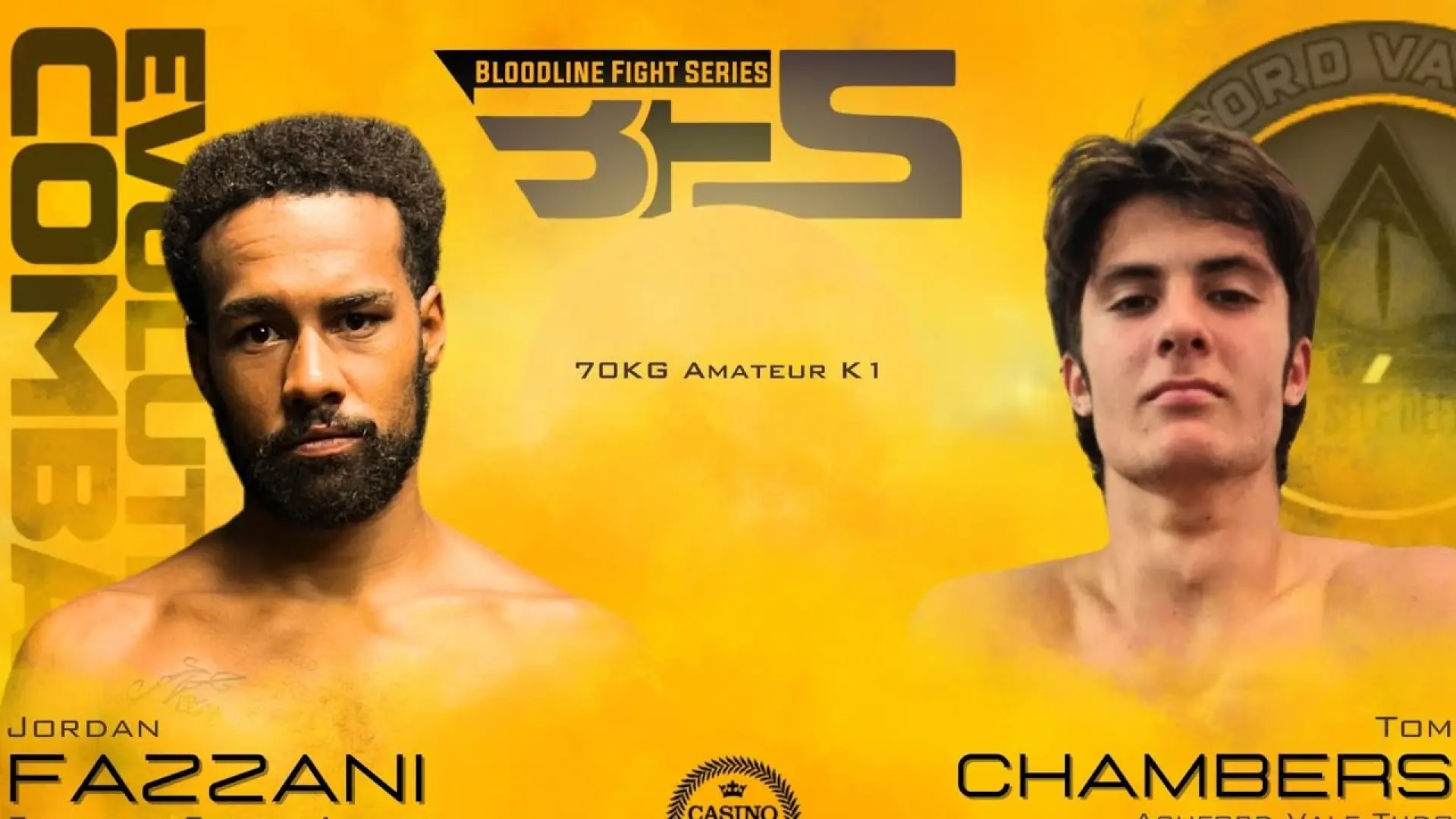 Jordan Fazzani vs Tom Chambers (Fight Video)