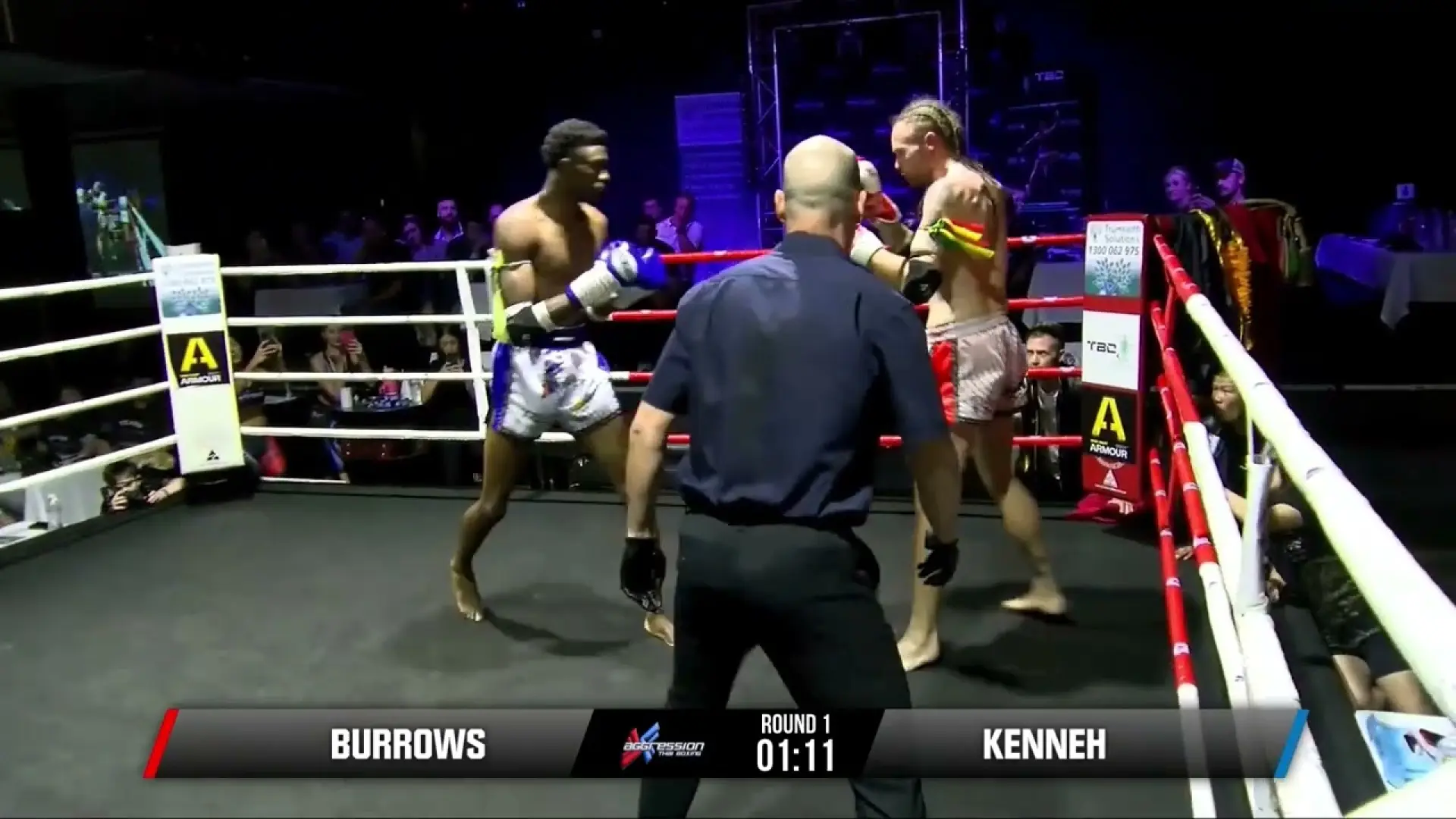 Mohammed Kenneh vs Tom Burrows (Fight Video)