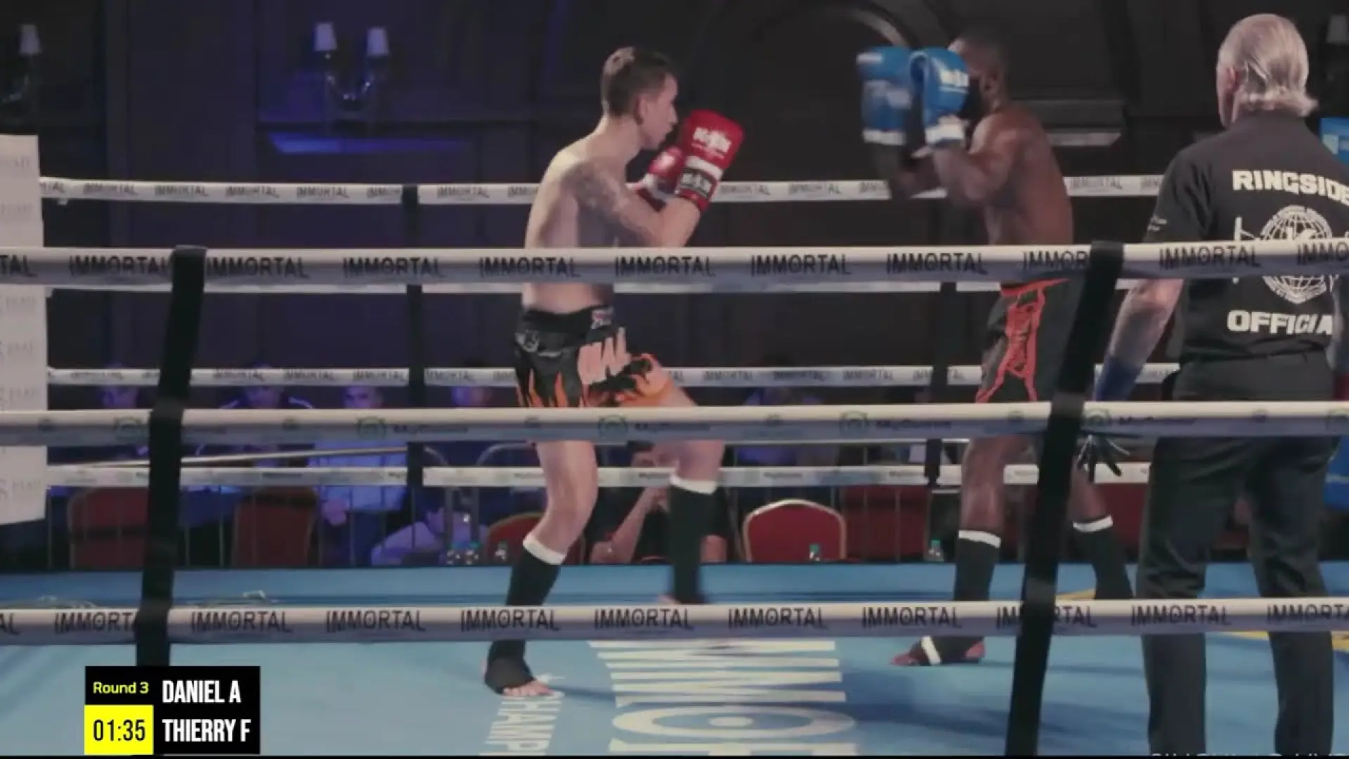 Daniel Amoakoh vs Thierry Faucherand