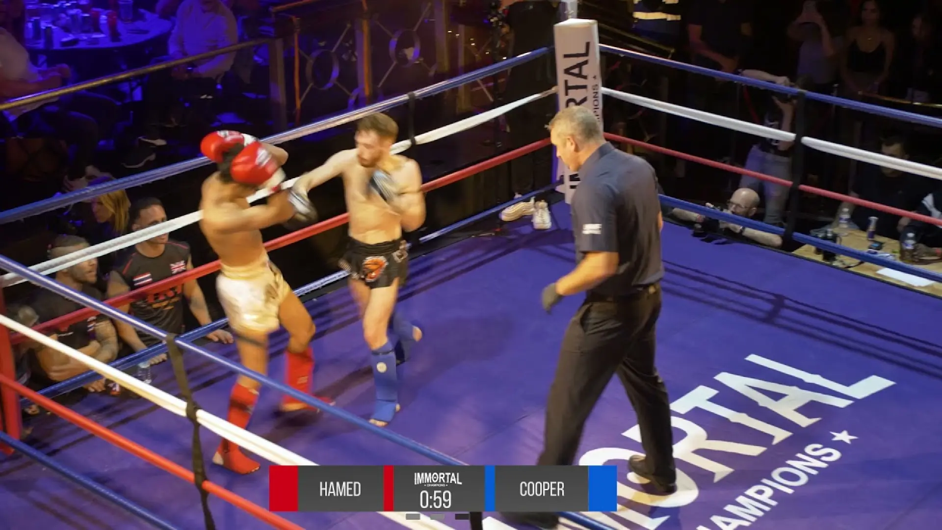 Zakee Hamed vs Josh Cooper (Fight Video)
