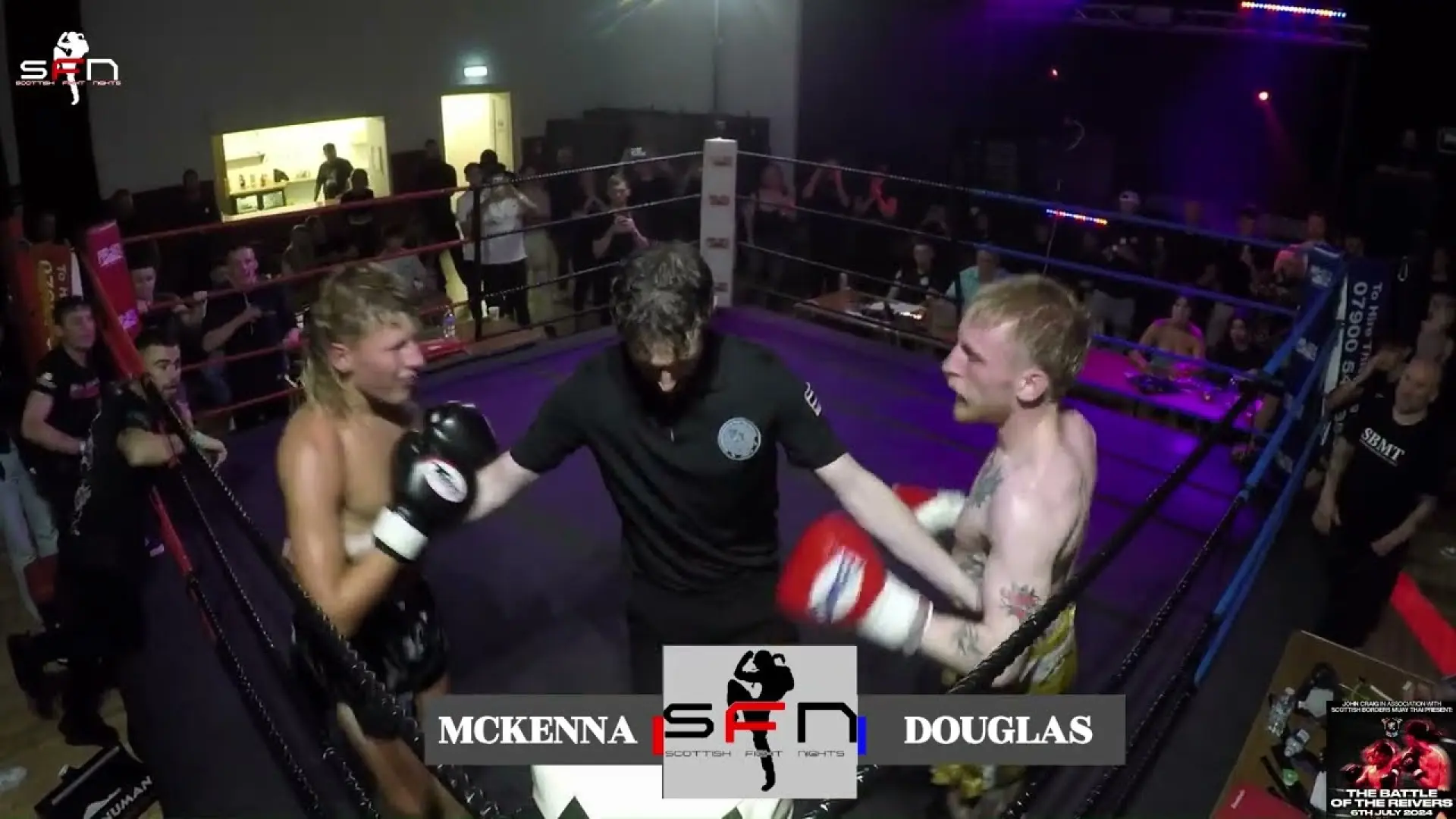 Sam Douglas vs Connor McKenna (Fight Video)