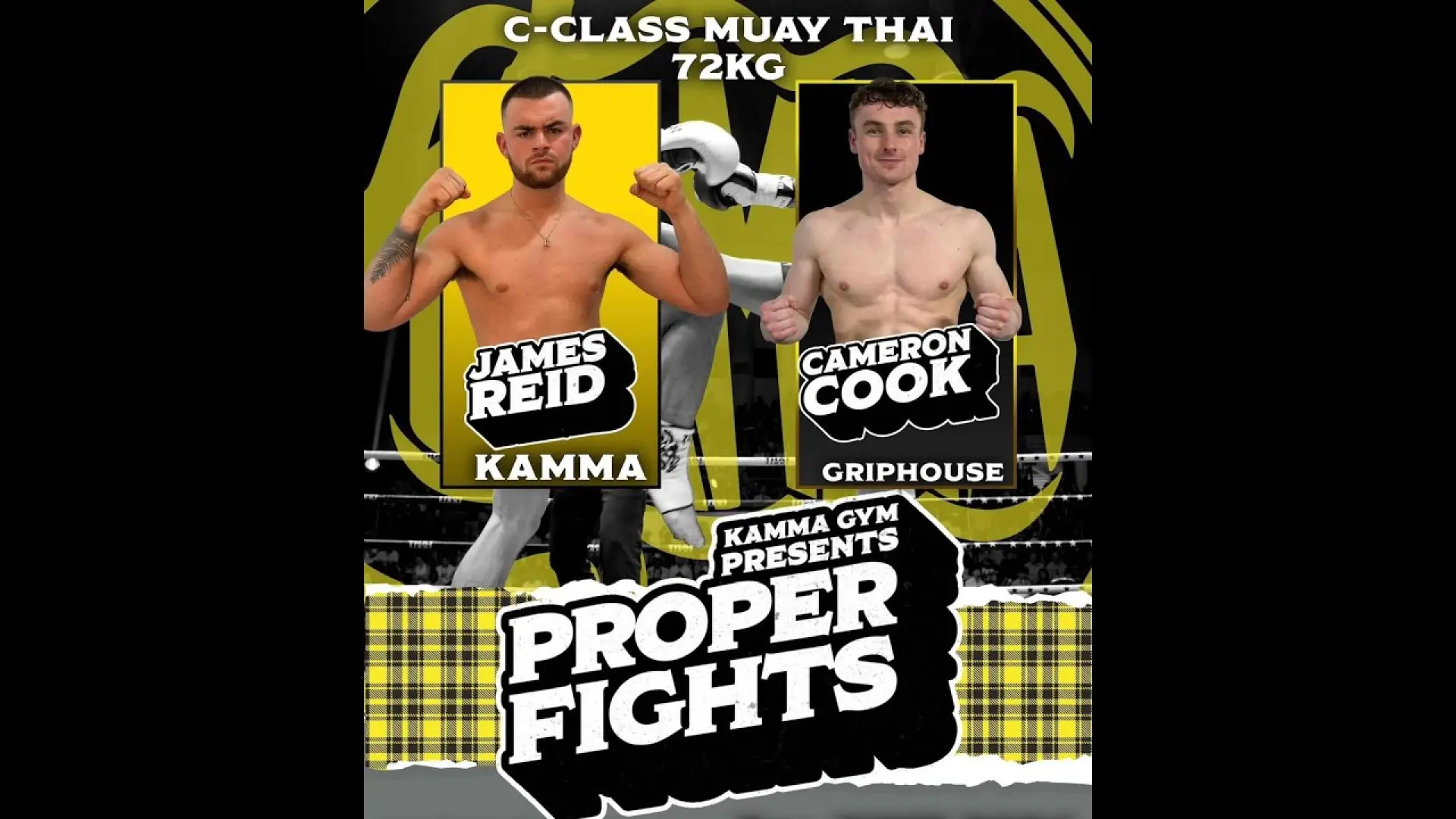 James Reid vs Cameron Cook