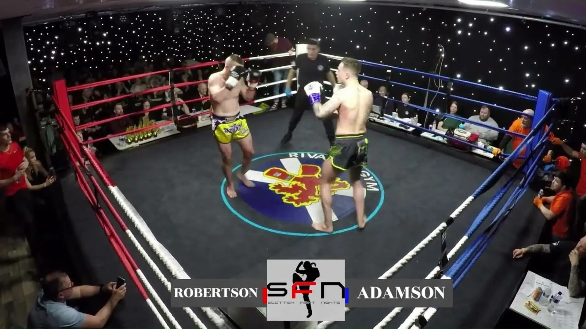 Steven Adamson vs Davie Robertson