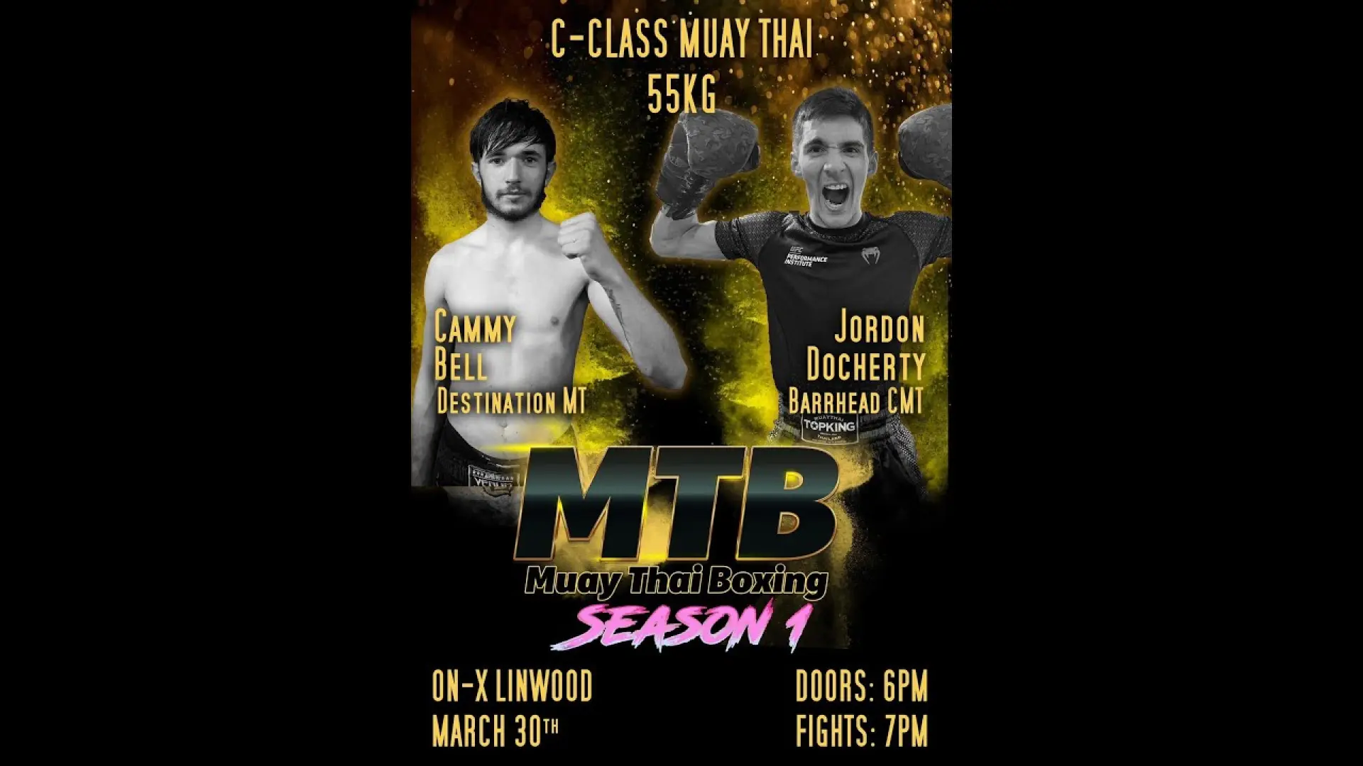 Gregor King vs Luke Caldwell