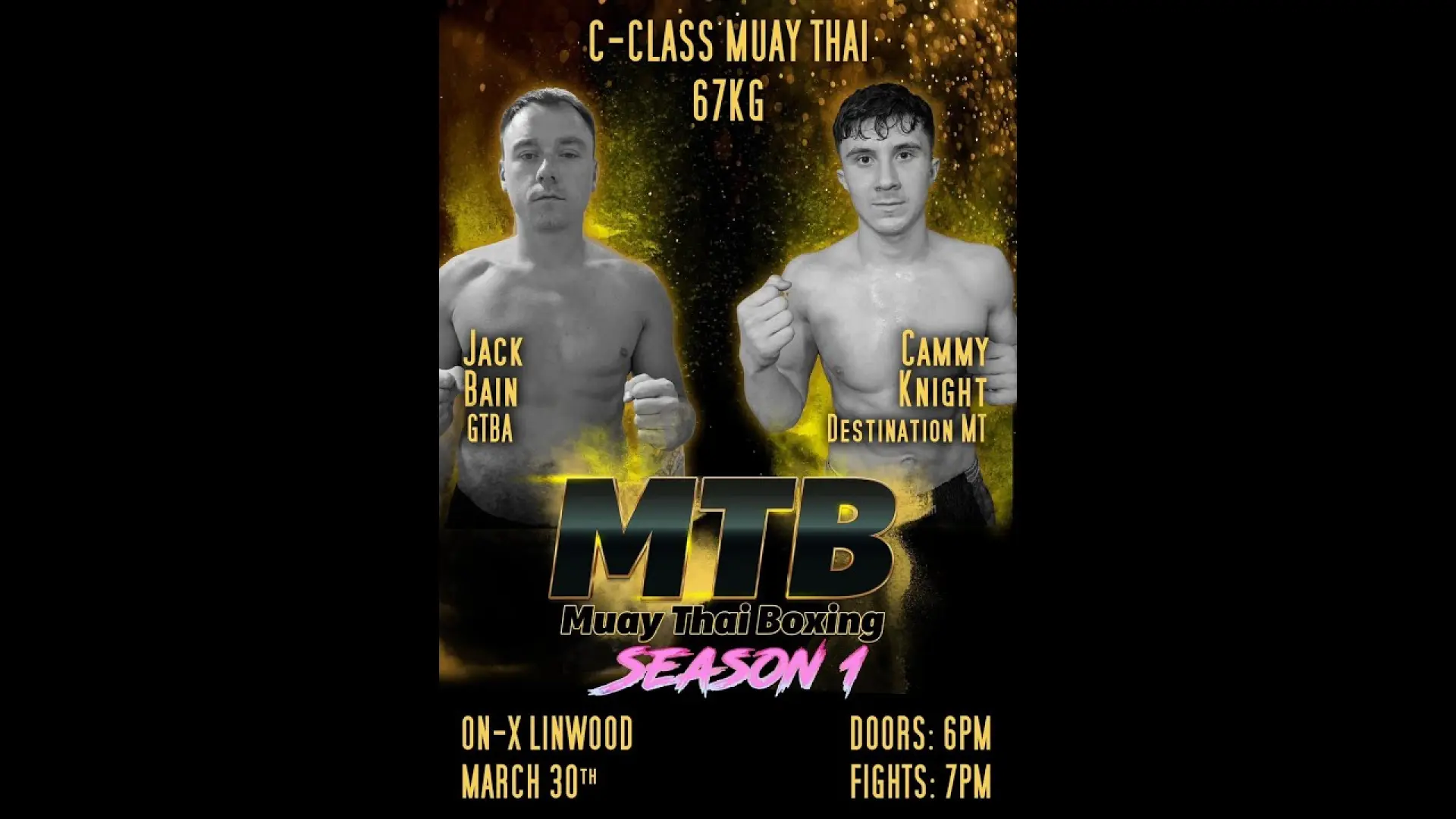 Jack Bain vs Cammy Knight