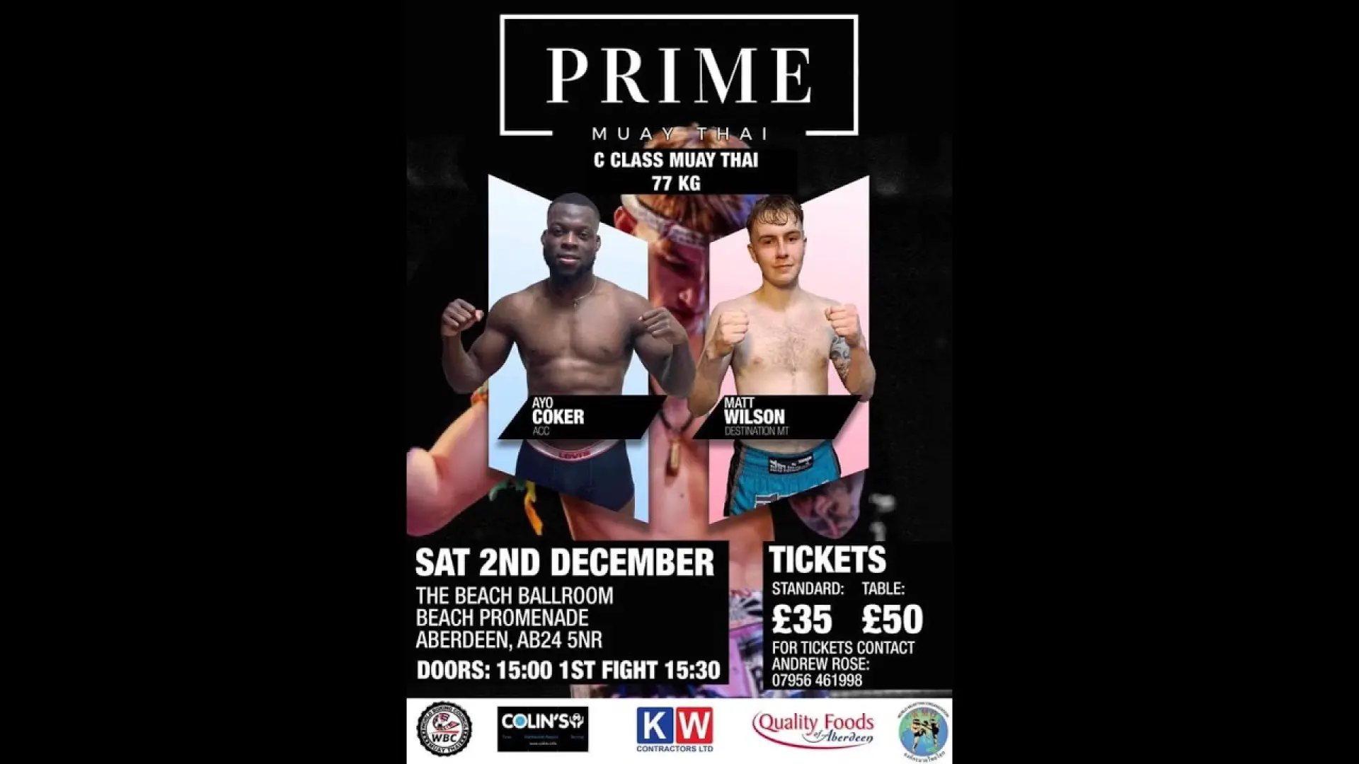 Ayo Coker vs Matt Wilson