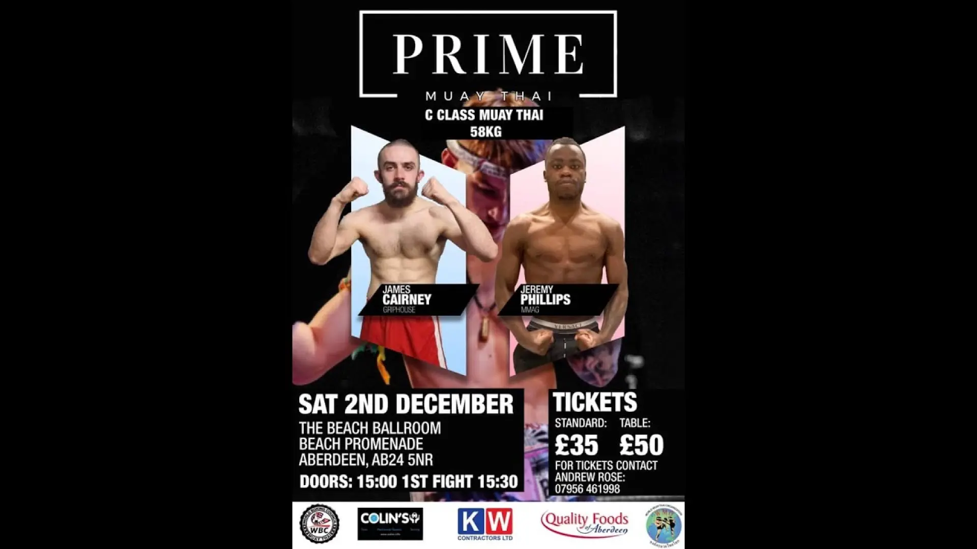 James Cairney vs Jeremy Phillips