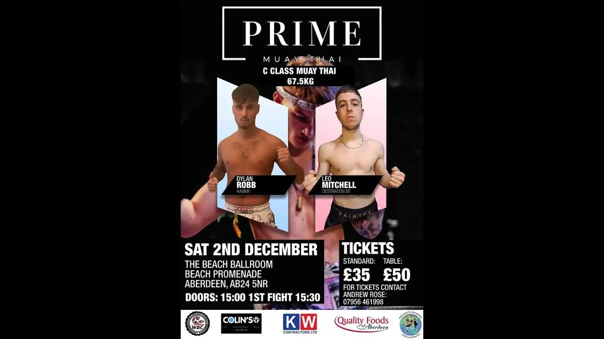 Dylan Robb vs Leo Mitchell